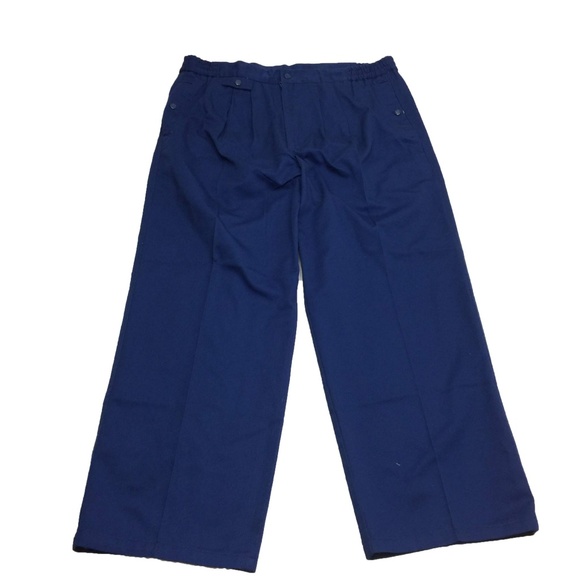 VTG Givenchy Active Blue Workout Run Track Pants L - Picture 1 of 4